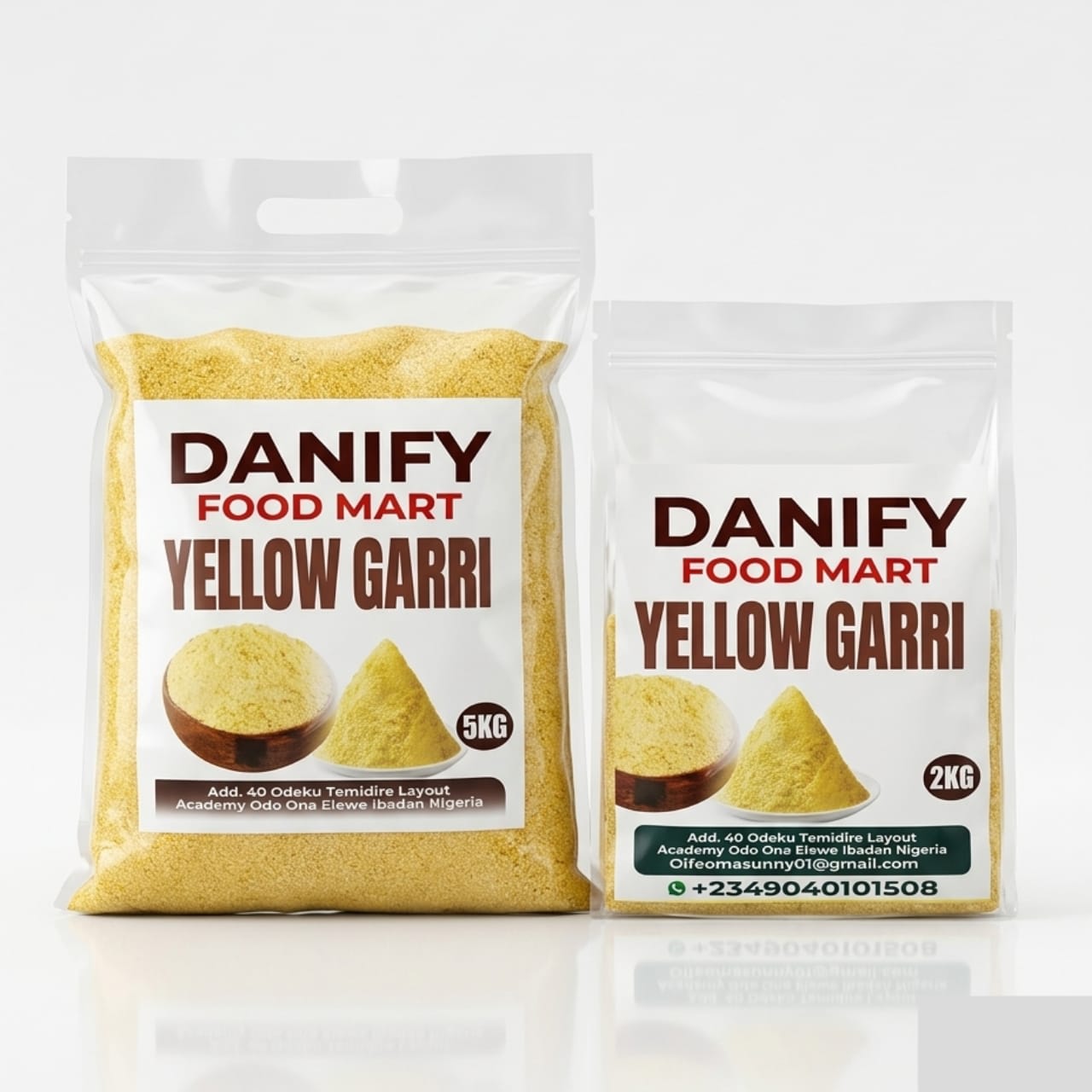 STARCHY YELLOW GARRI DANIFY FOOD MART – Premium St