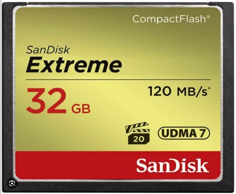 SanDisk Extreme CompactFlash 32gb