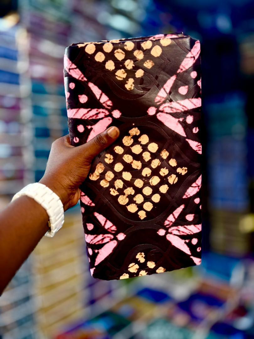 Luxury big polish Kampala fabrics
