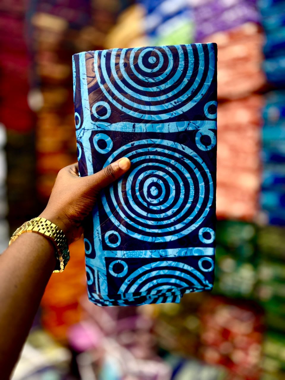Luxury big polish Kampala fabrics