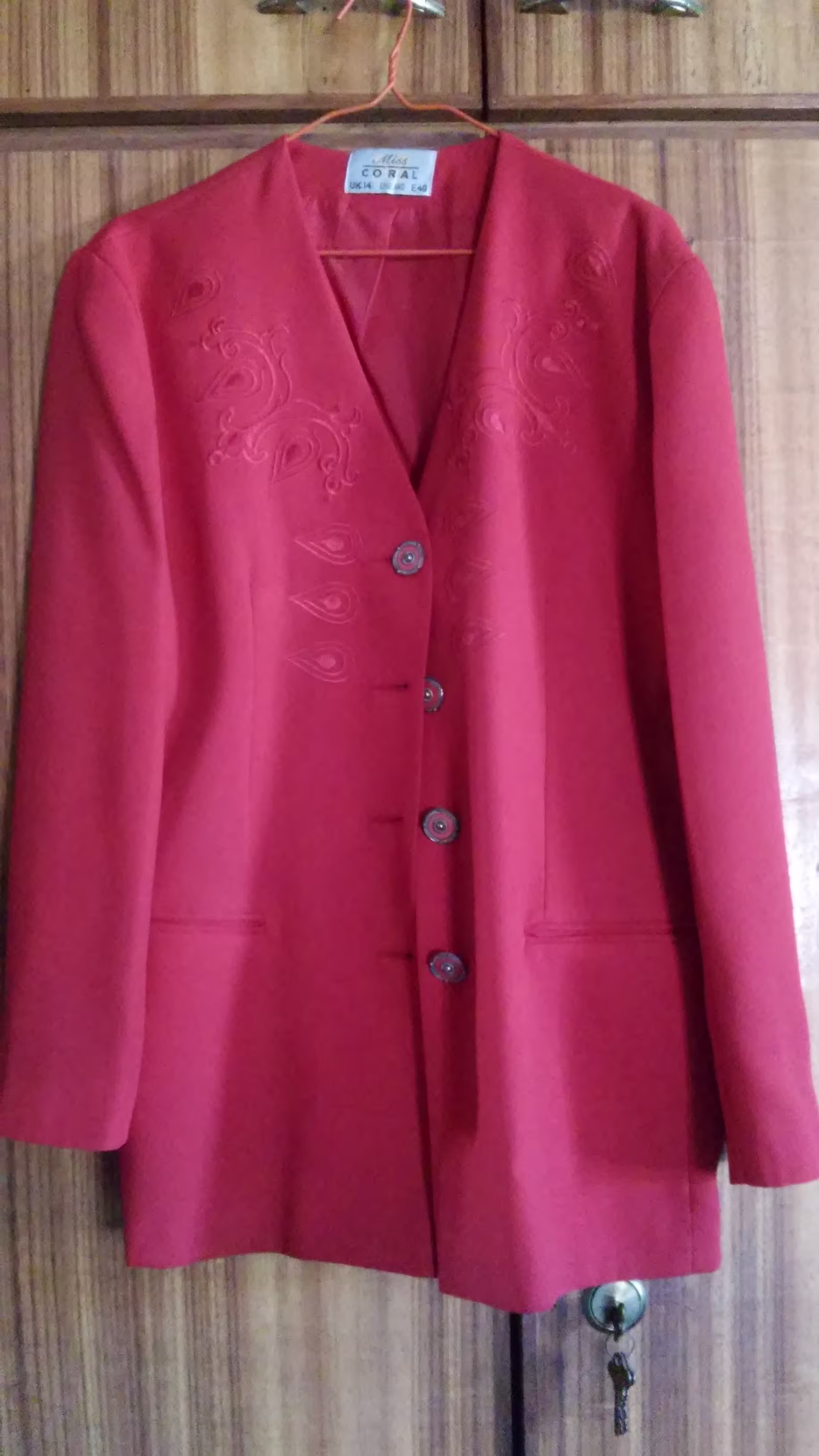 Miss Coral Blazer- Size 14