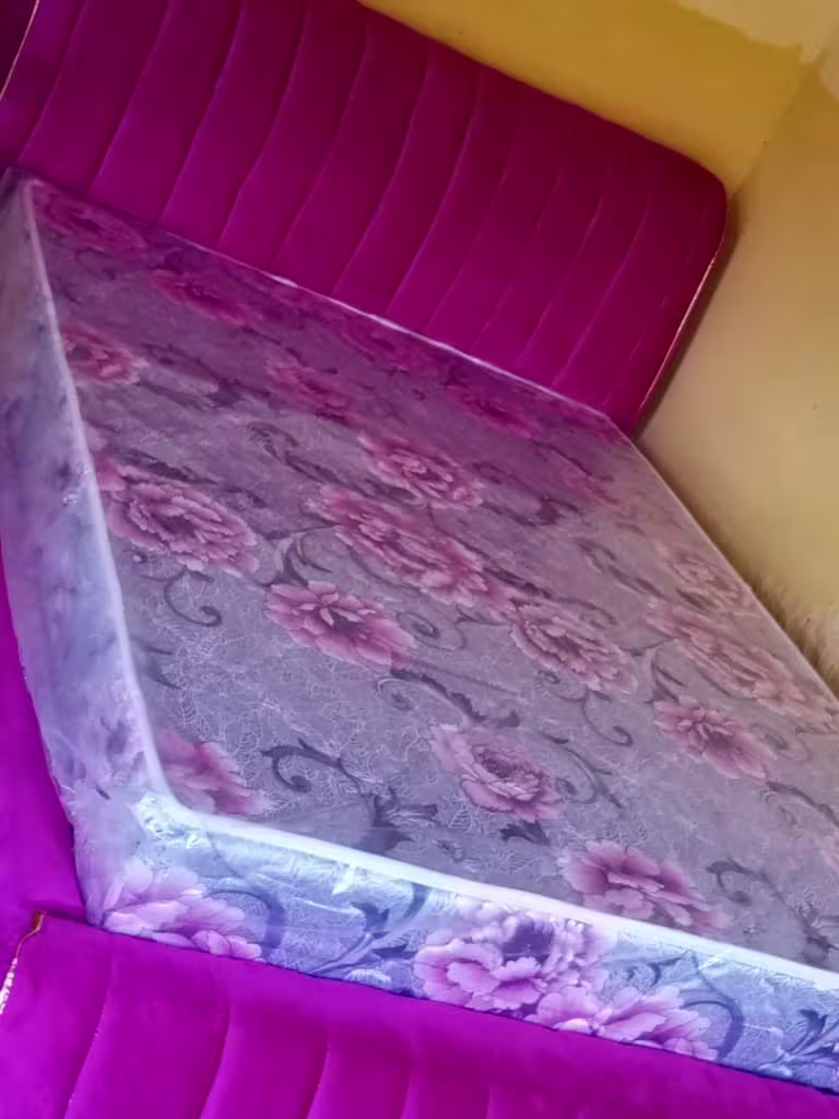 4 by 6 Bedframe and orthopedic mattress