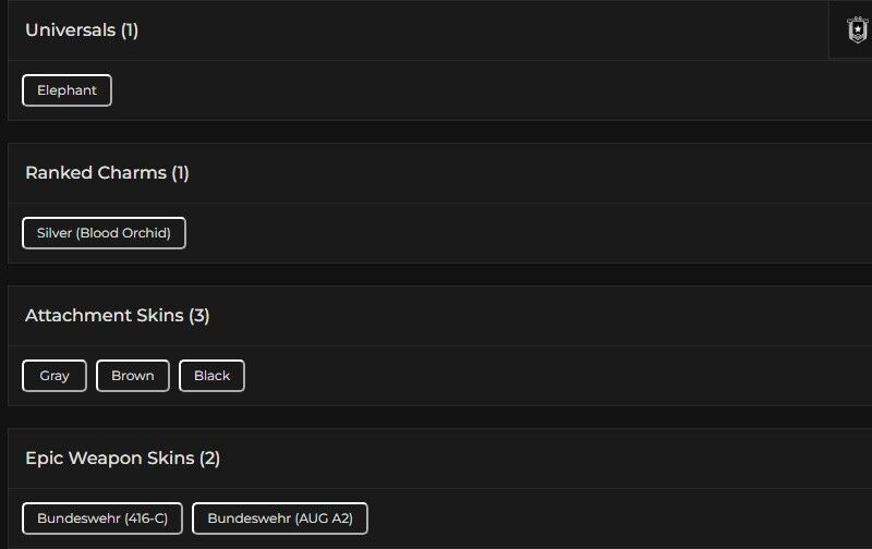 Level 52 | Silver | 1 Universal | #4746