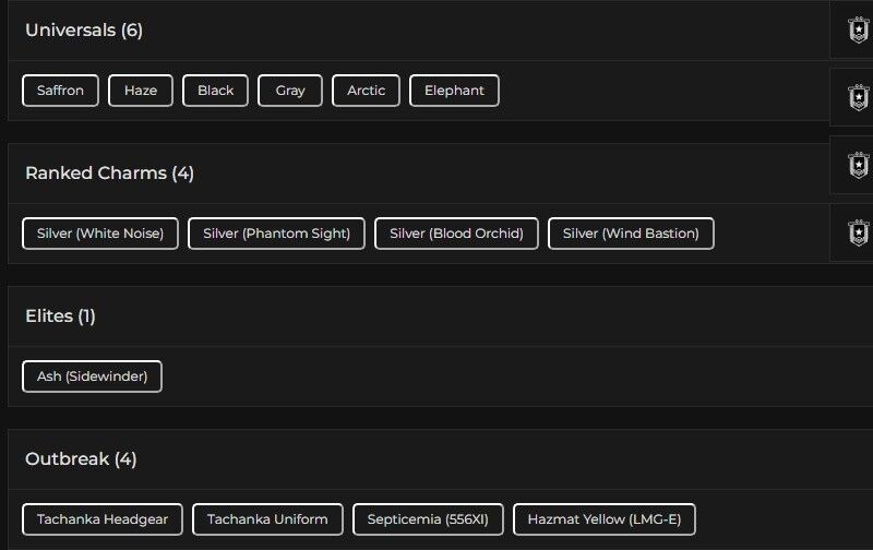 Level 145 | 4x Silver | 6 Universal | 1 Elite | #7918