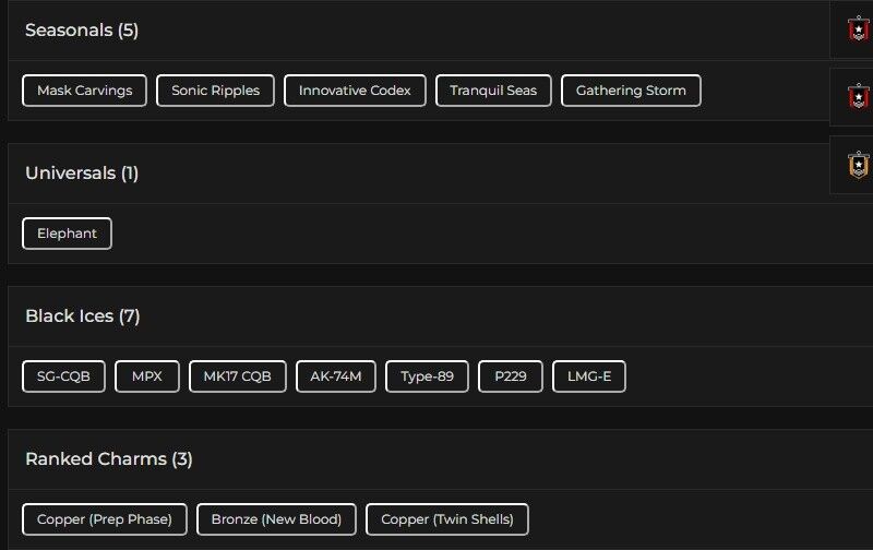 Level 101 | Ranked Ready | 7 Black Ice | 1 Universal | 1 Pro League | #8054