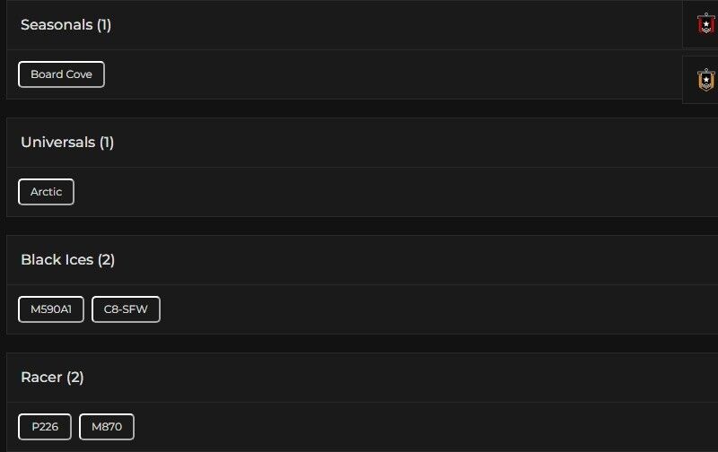 Level 90 | Ranked Ready | 2 Black Ice | 1 Universal | 1 Elite | 1 Pro League | #1864