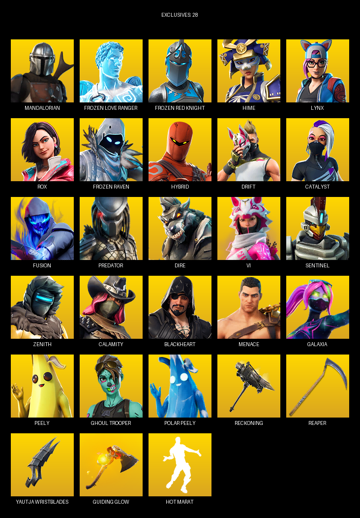 Fortnite Account ( PC ) (Ghoul Trooper) (98 Skins)