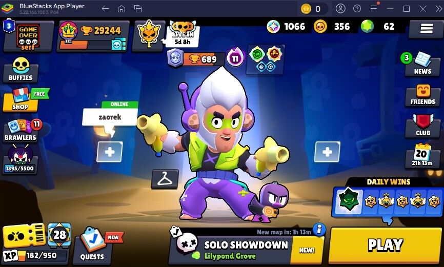 156 SKINS 🔥 10 HYPERCHARGE 🔥 29.244 TROPHIES 🔥20 BUFFIES 💜 85 BRAWLERS 💜 2 PRESTIGE 💜 12 MAX BRAWLERS 🔥20K