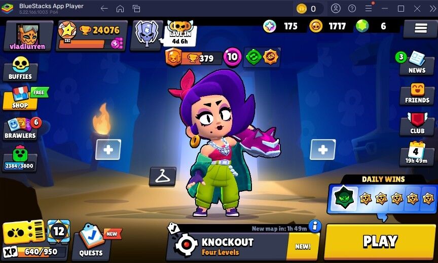 141 SKINS 🔥 4 HYPERCHARGE 🔥 24.076 TROPHIES 🔥10 BUFFIES 💜 80 BRAWLERS 💜 0 PRESTIGE 💜 5 MAX BRAWLERS 🔥20K 🔥 REBEL LOLA