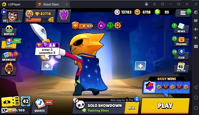 423 SKINS 🔥 68 HYPERCHARGE 🔥 82.718 TROPHIES 🔥 100 BRAWLERS 💜 31 PRESTIGE 💜 100 MAX BRAWLERS 🔥 BORN BAD BUZZ 🔥 RONIN RUFFS 🔥 80K