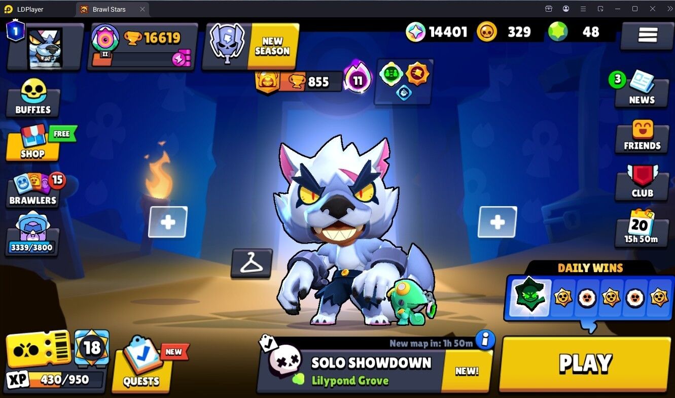 Brawl Stars Account (IOS/ANDROID) – 193 SKINS | 17 HYPERCHARGE | 16,619 TROPHIES | 18 BUFFIES | 81 BRAWLERS | 1 PRESTIGE | 18 MAX BRAWLERS | 10K
