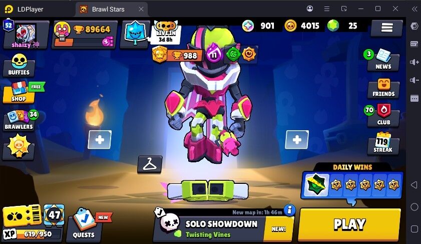 325 SKINS 🔥 52 HYPERCHARGE 🔥 LEGENDARY 2024 🧡  LEGENDARY 2025 🧡 90.000 TROPHIES 🔥 100 BRAWLERS 💜 52 PRESTIGE 💜 56 MAX BRAWLERS 🔥 90K