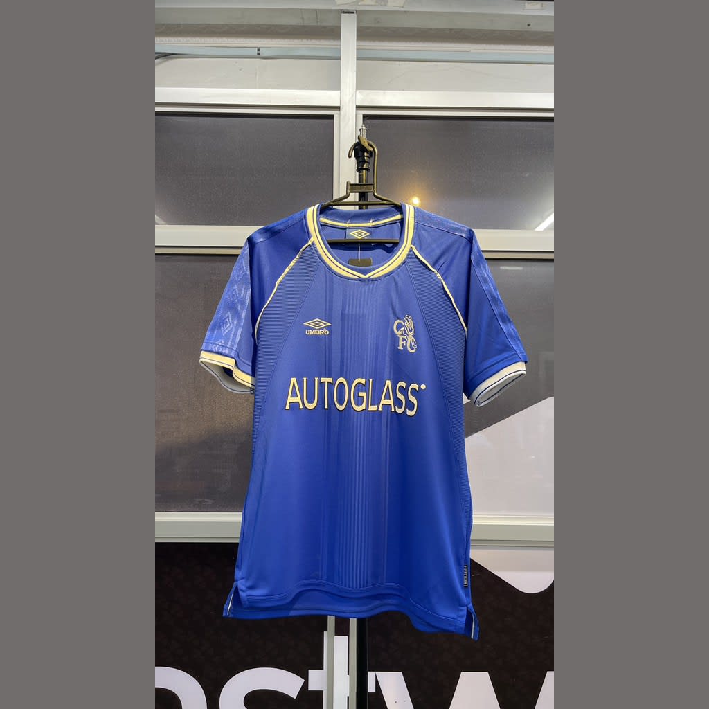 Chelsea Autoglass Blue Retro