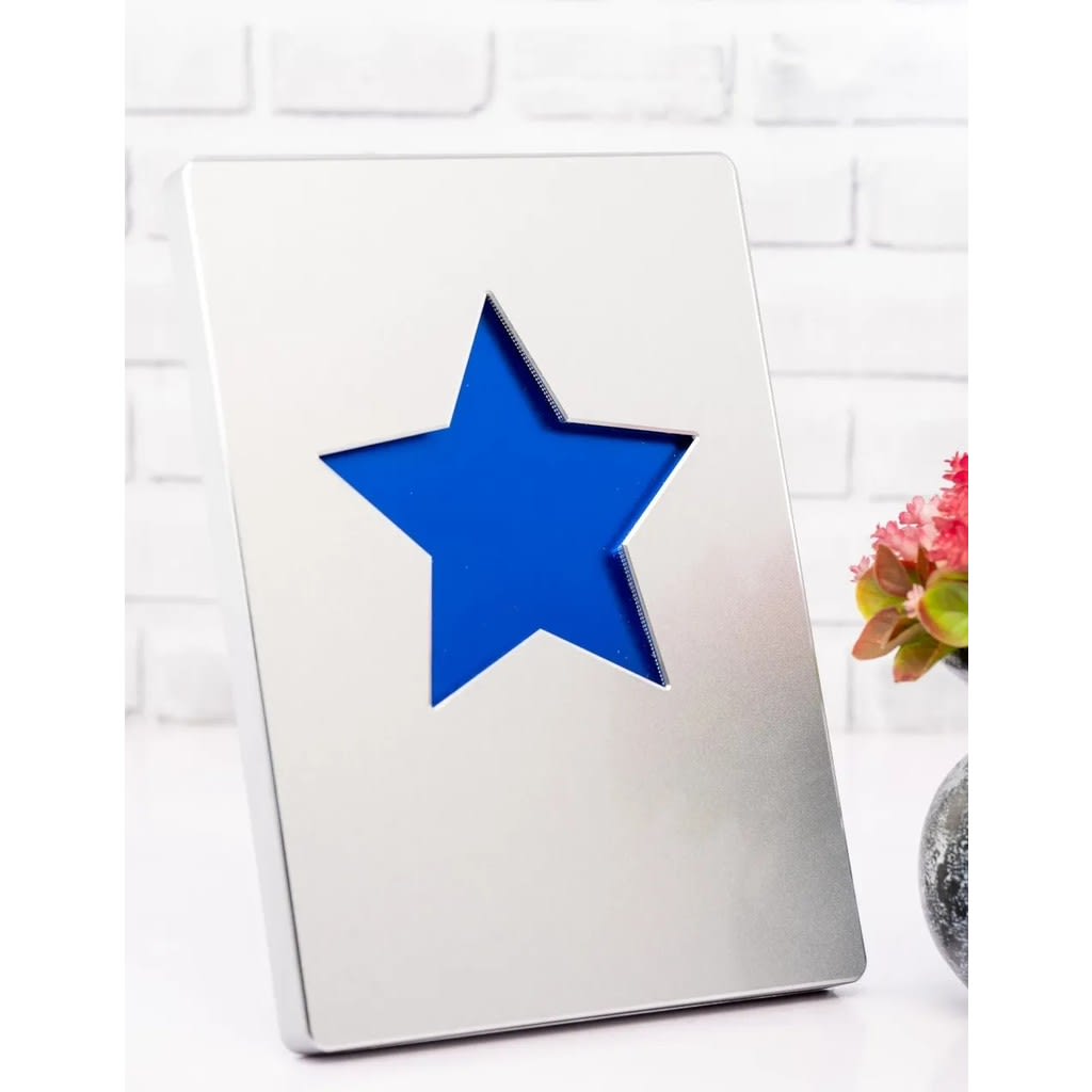 Star Cutout Metallic Award