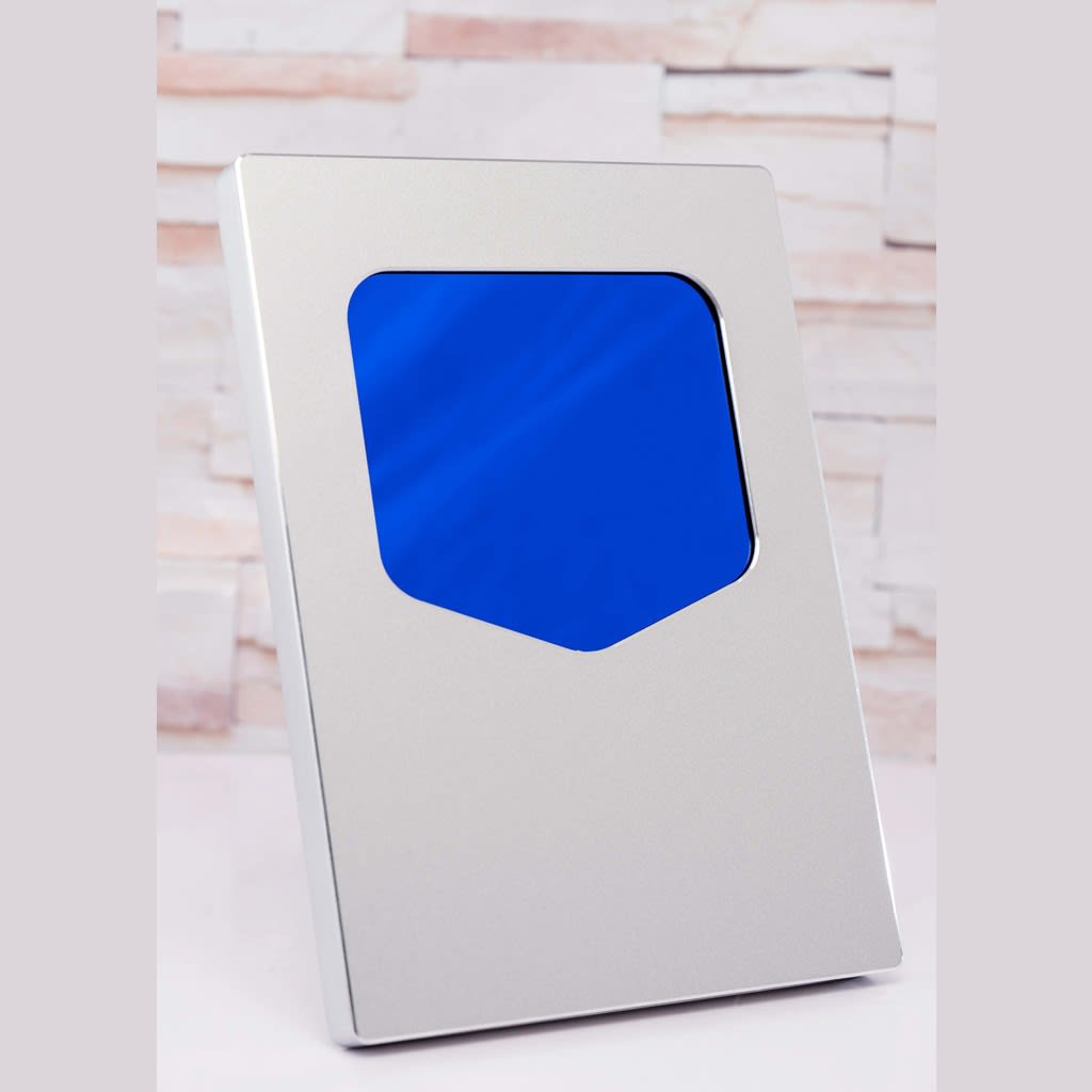 Shield Cutout Metallic Award
