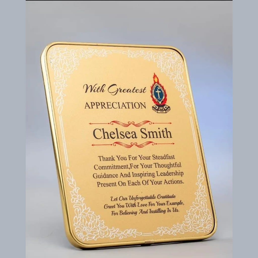 New Metallic Rectangular Awards