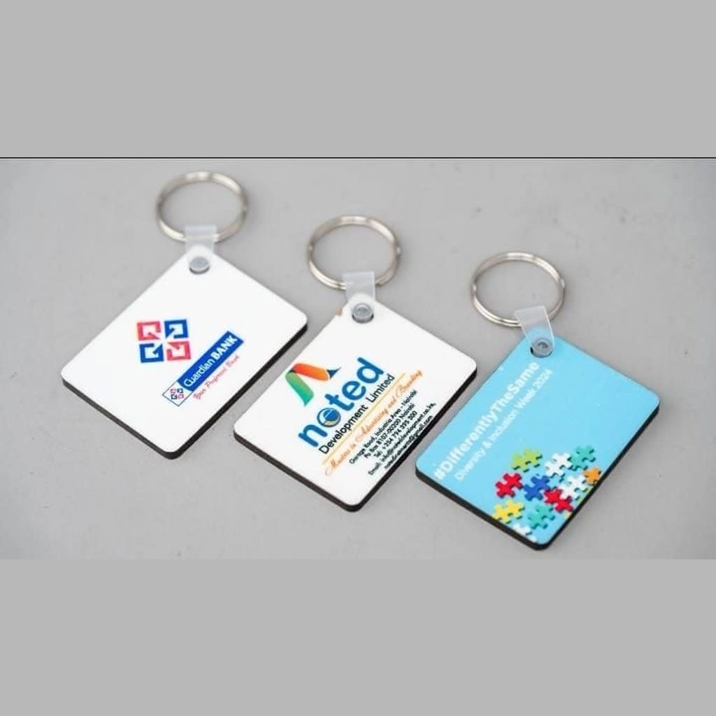 Sublimation Rectangular Keyholders