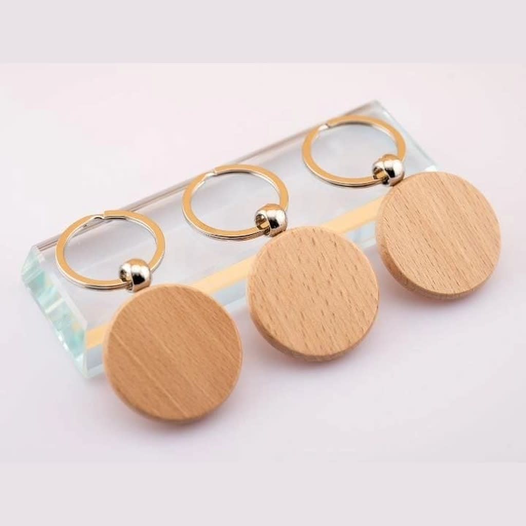 Round Wooden Keyholders