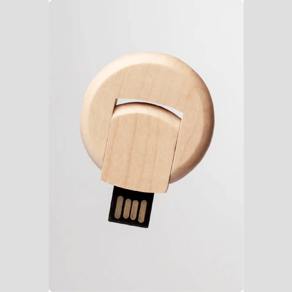 Eco Friendly Swivel Flashdisk