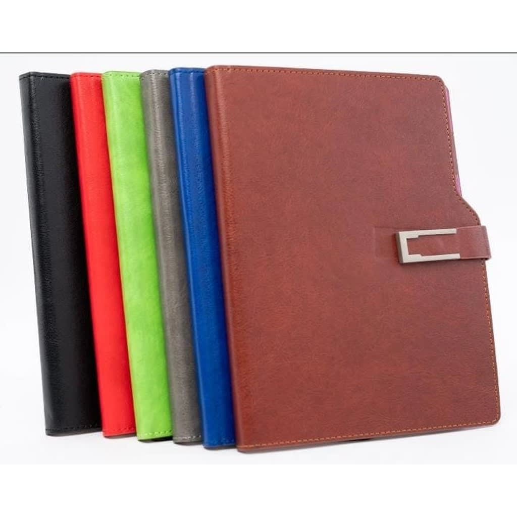 Middle Metallic Buckle Notebooks