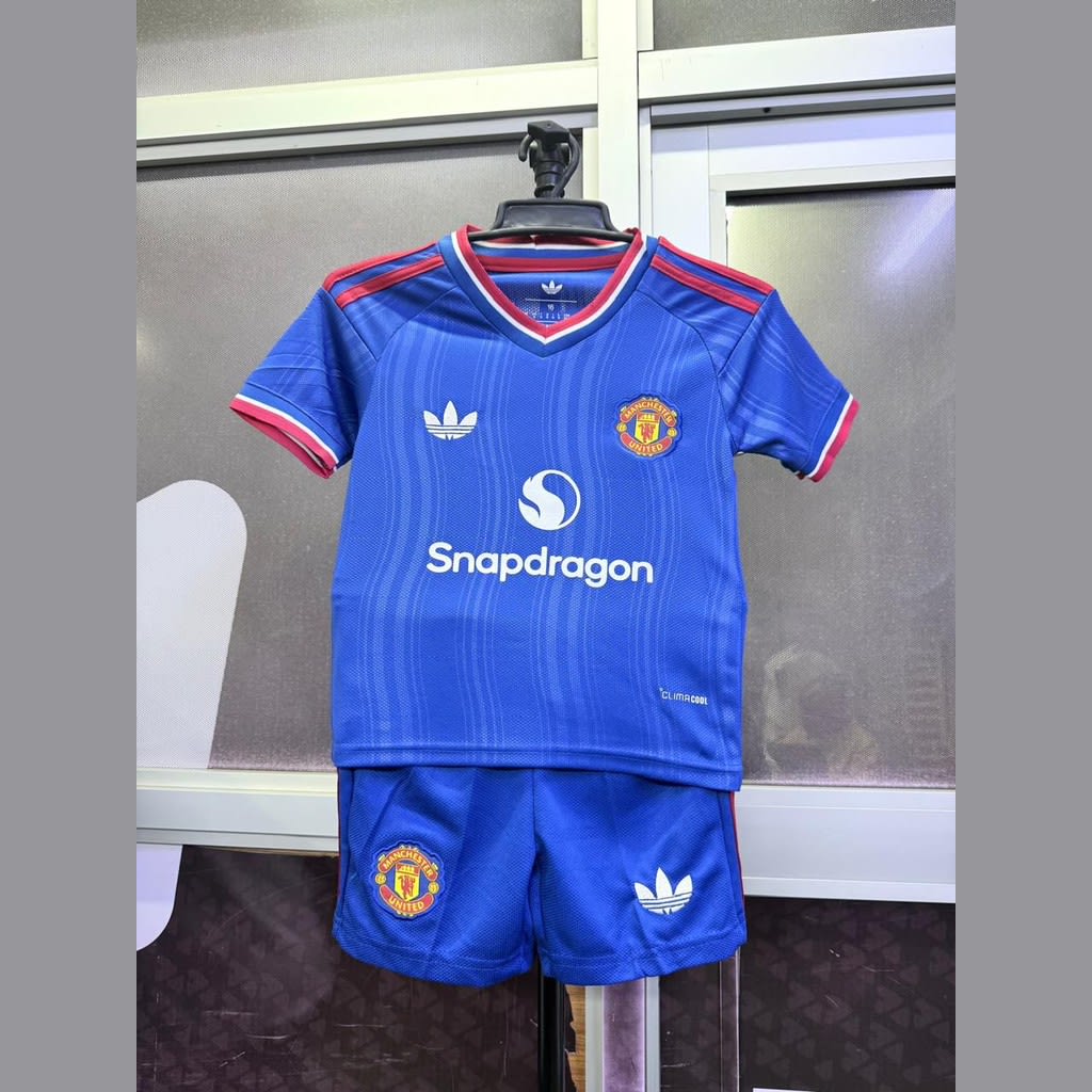 Man U Away [blue] Kids 26 - 27
