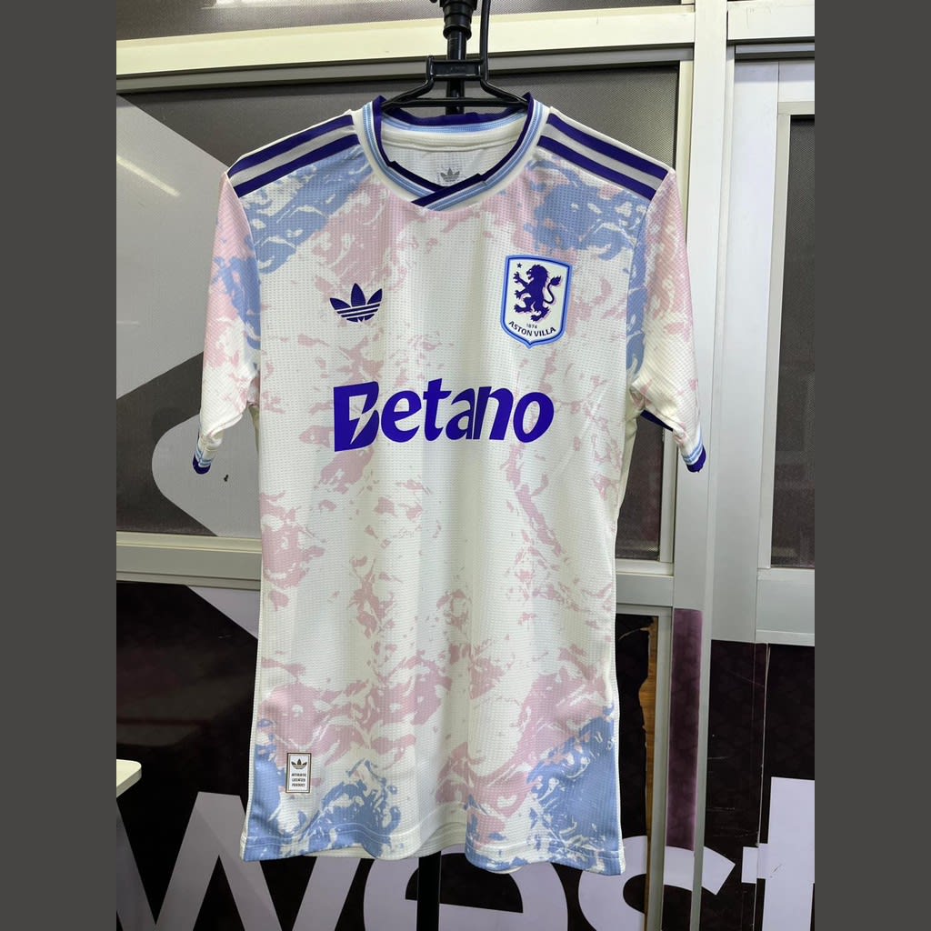 Aston Villa 3rd (white) 25 - 26 player kit