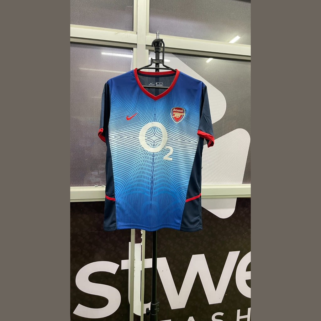 Arsenal O2 Blue Red V-neck