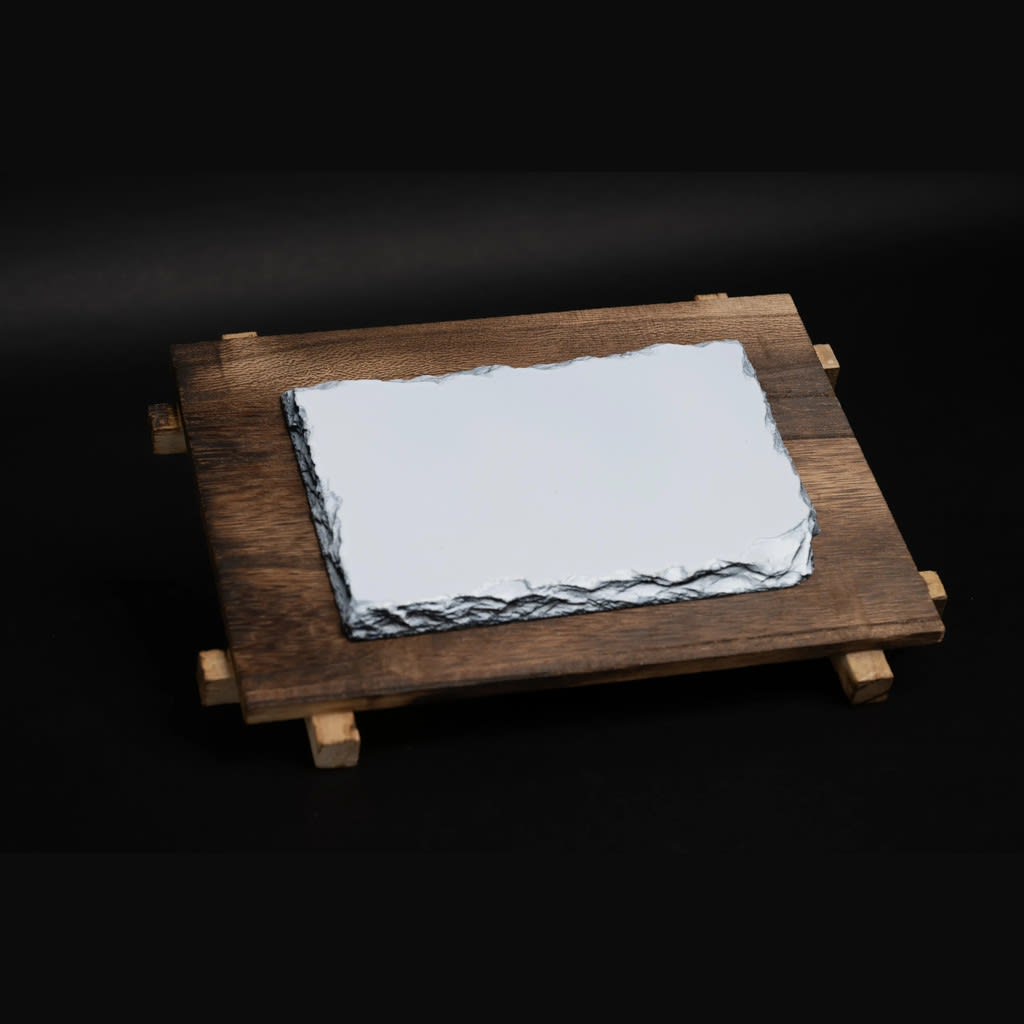 Wooden Rock Slates A5