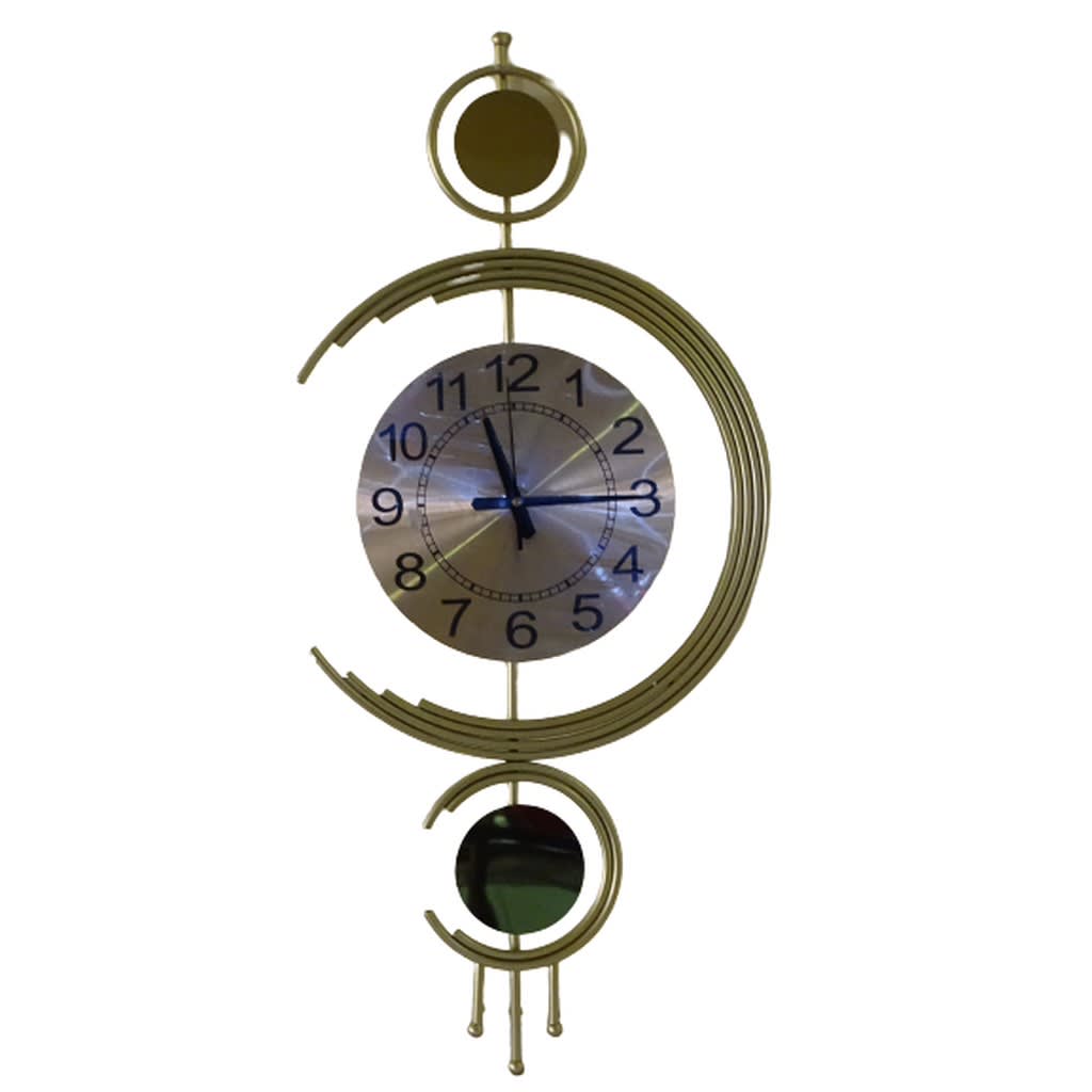 Metallic Wall Clock
