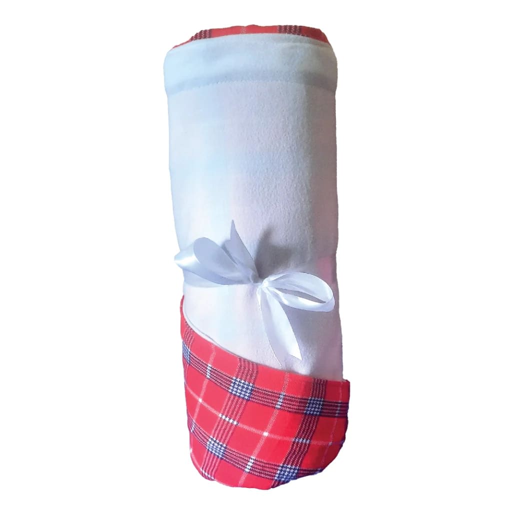 Maasai Fleece Blanket Light (Suswa White) - view 1