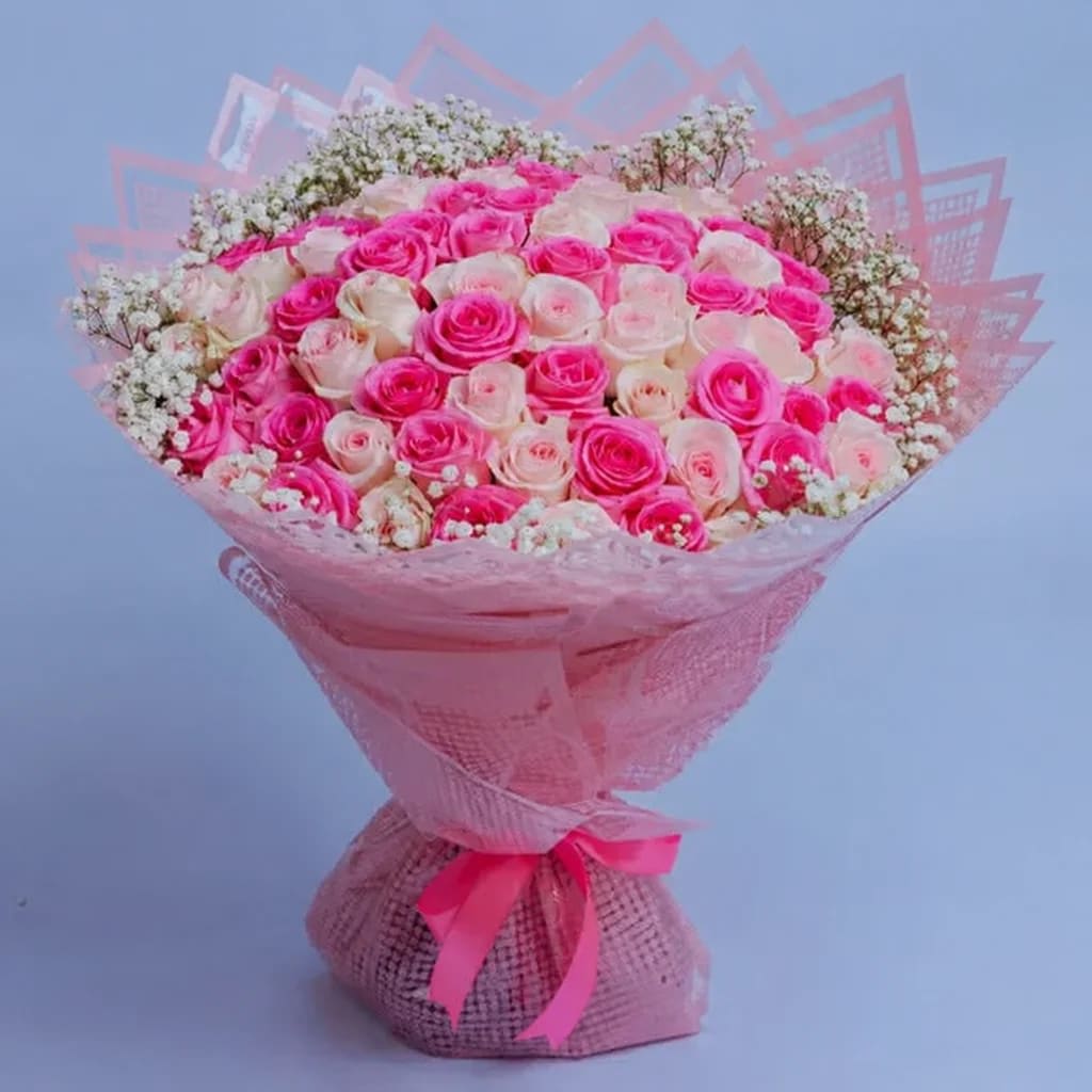 Pink Roses For Her Premium - view 1