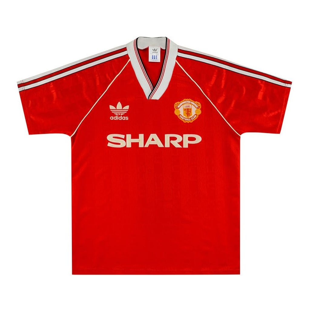 Man U Red Adidas V-Neck - view 1
