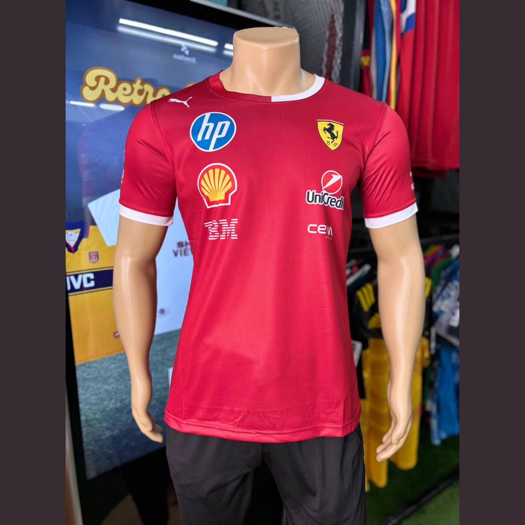 Ferrari Red Round Neck - view 1