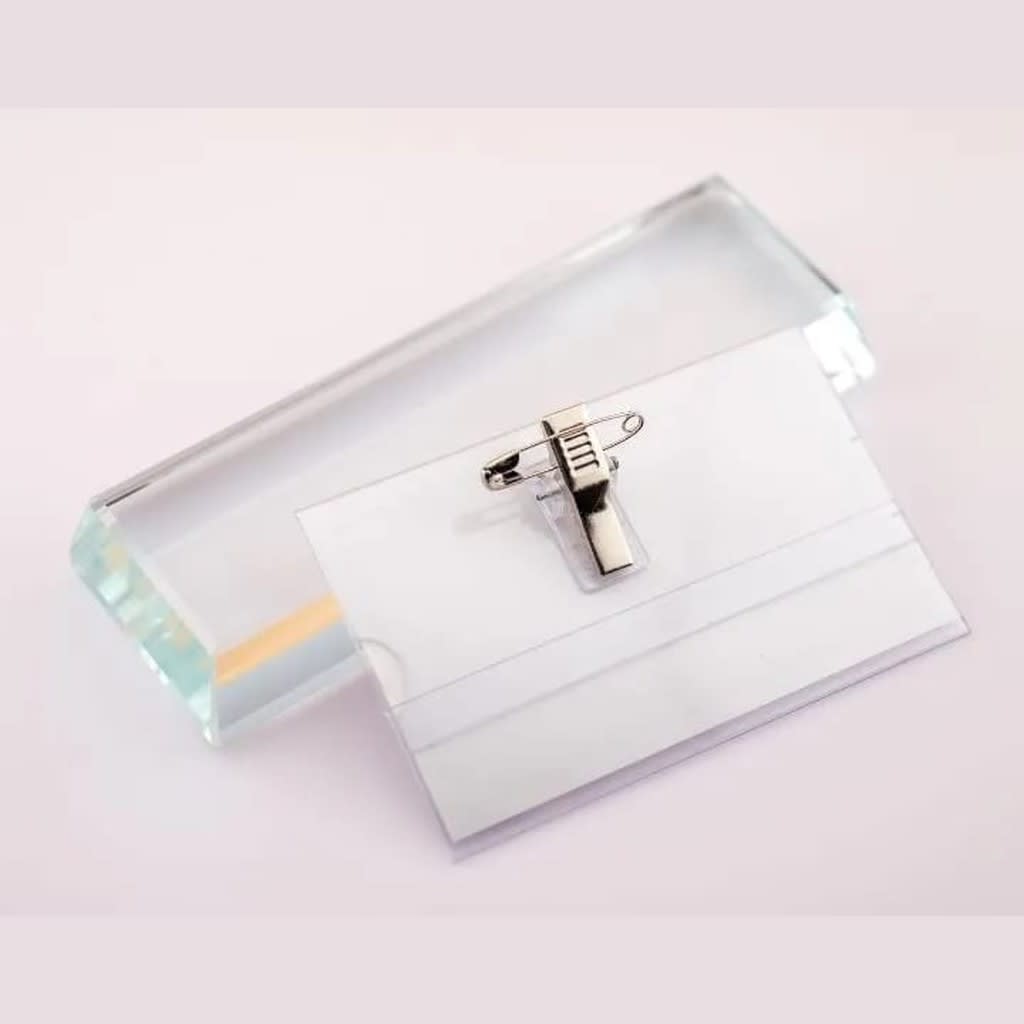 Pin Back Card Holders - view 1