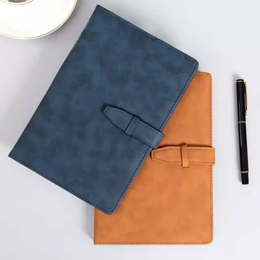 A5 Executive Leather Strap Notebook - view 1