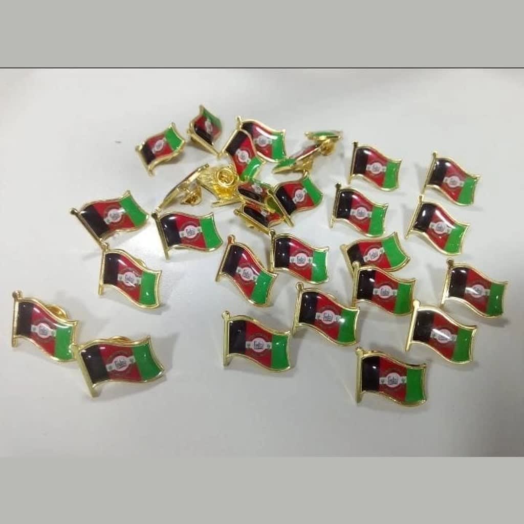 Single Sided Flag Lapel Pins - view 1