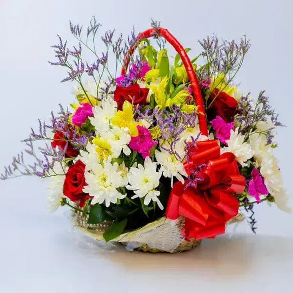Blooms in Harmony Basket - view 1