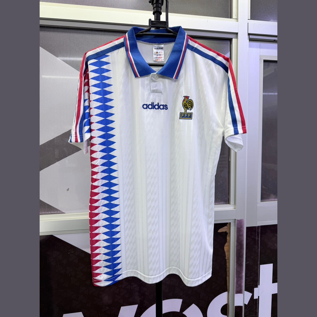 France White Button Blue Collar 1994 - view 1