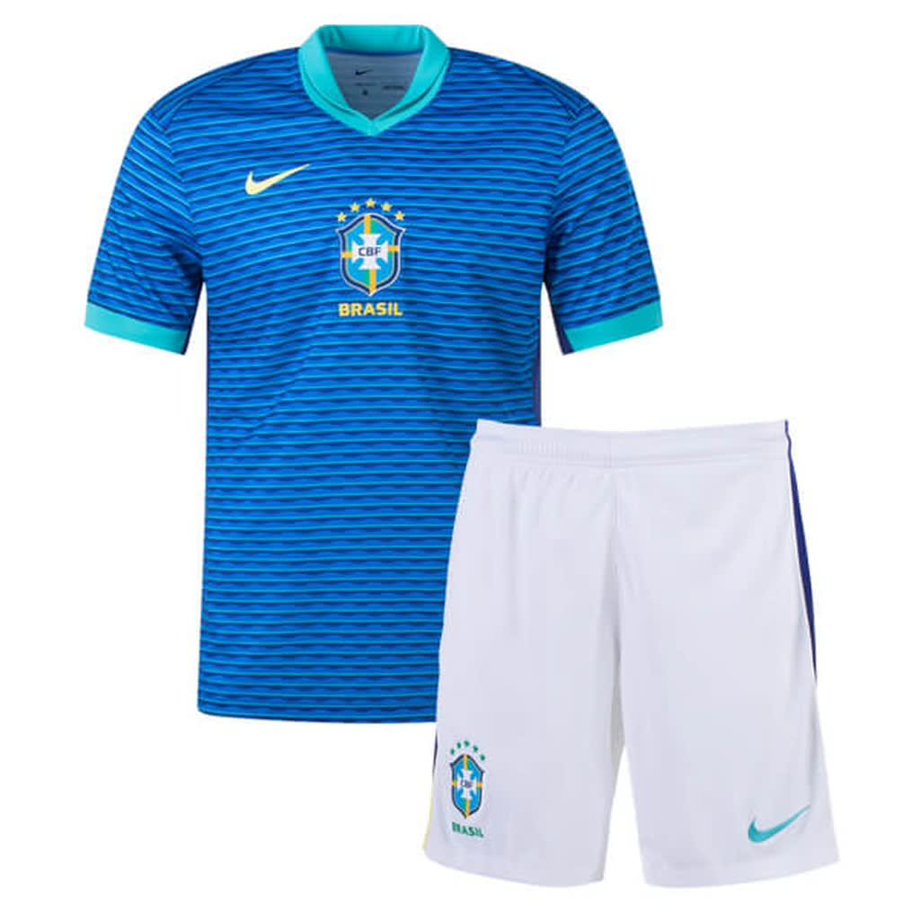 Brasil Away Kids 2024 - view 1