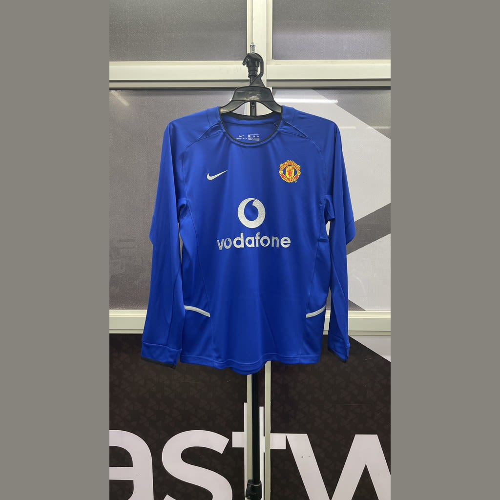Man U Vodafone Blue l - s - view 1