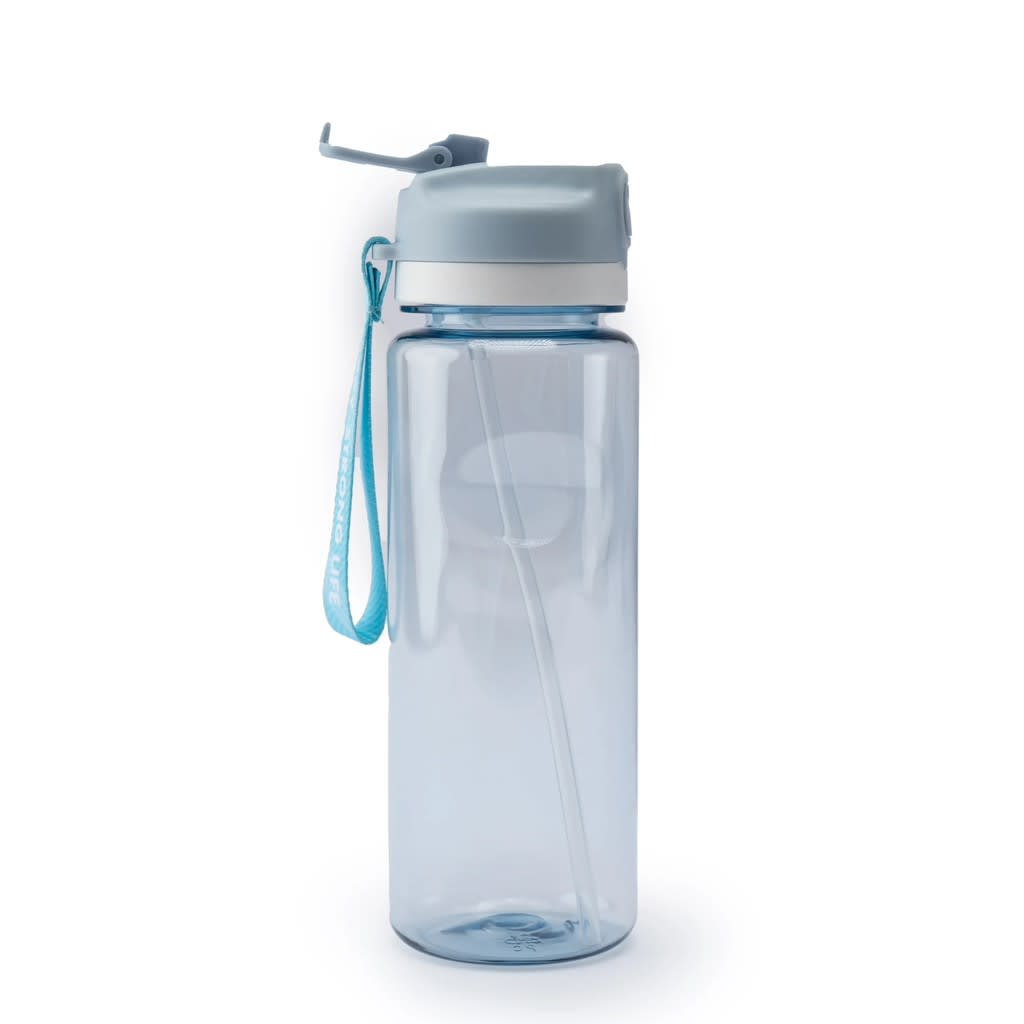 Clear Plastic Bottles with Colored Tops - view 1