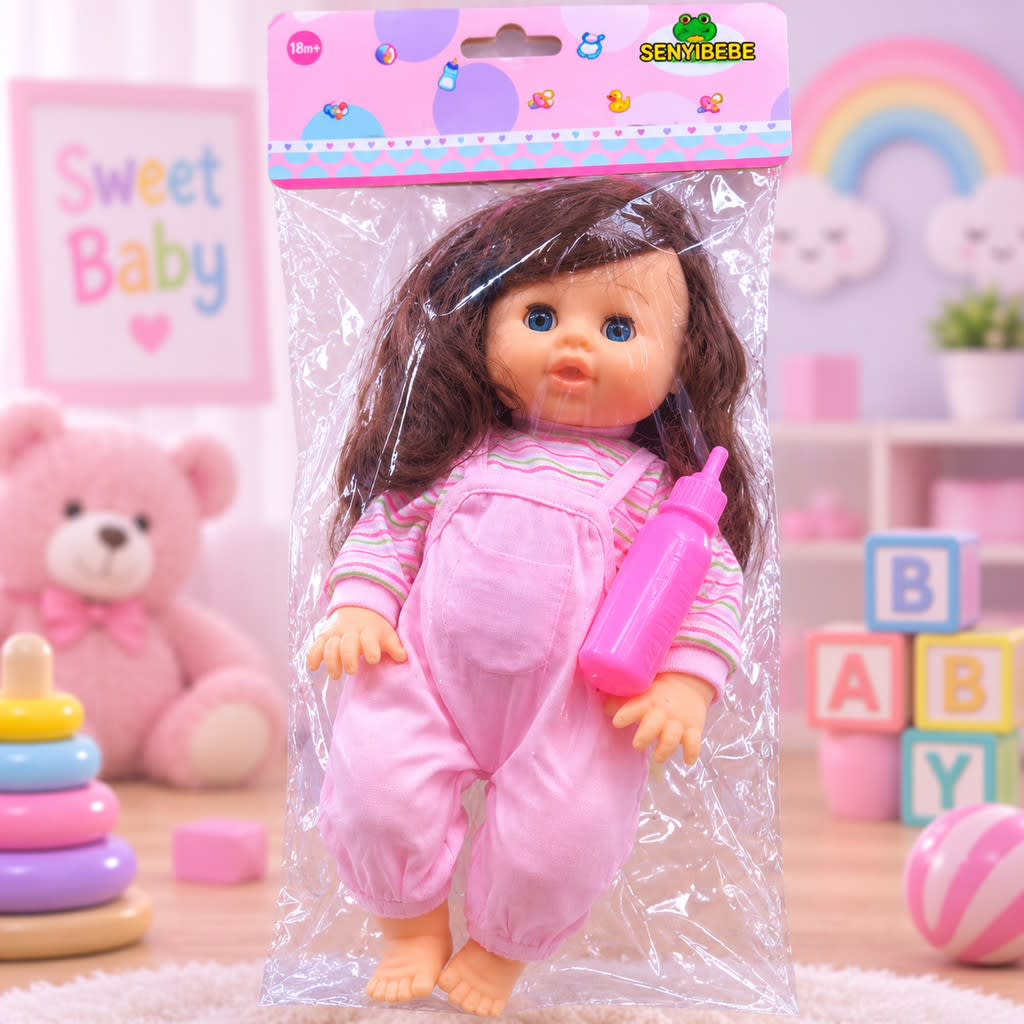 Sweet Baby Doll with Feeding Bottle - view 1