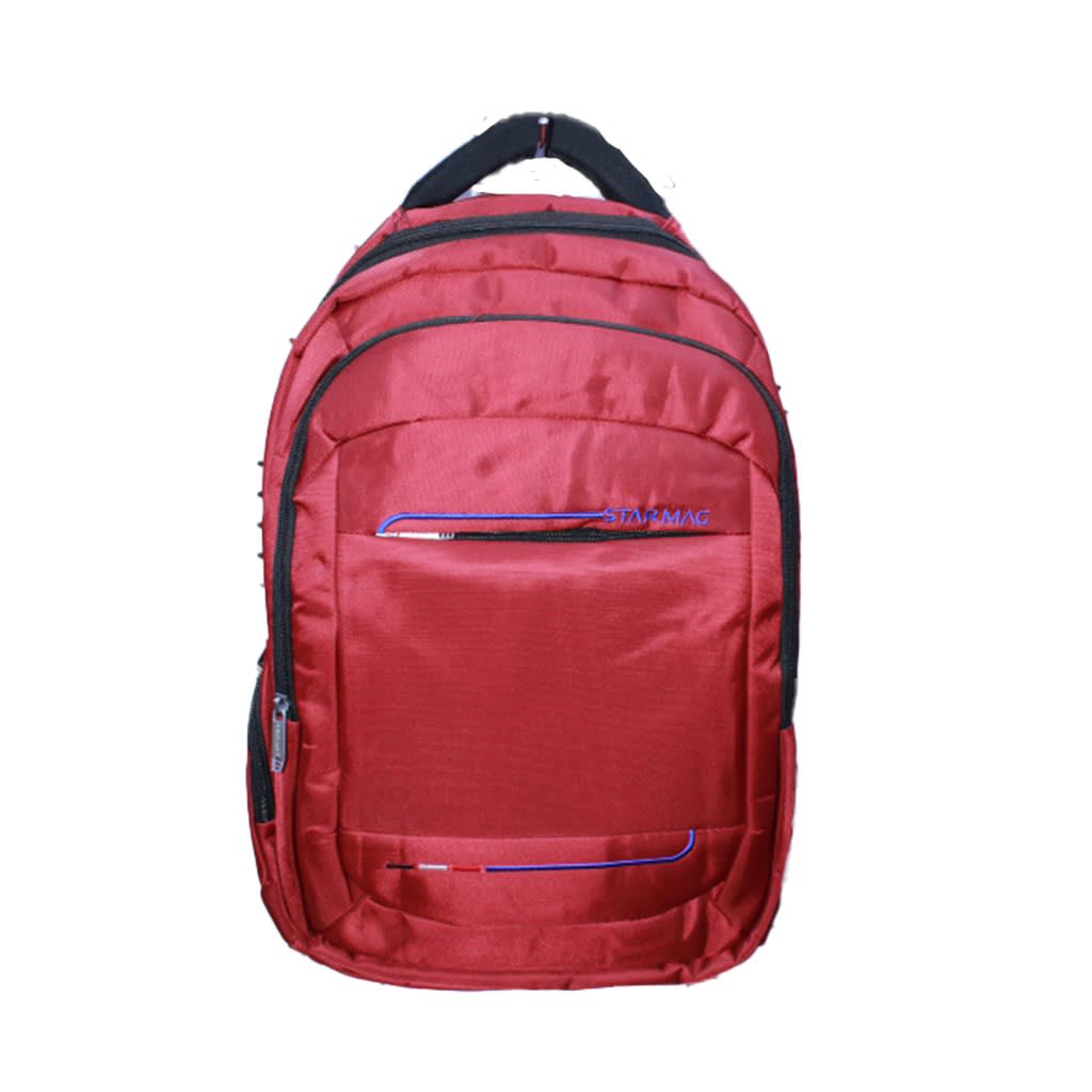 Maroon Backpack-Bag - view 1
