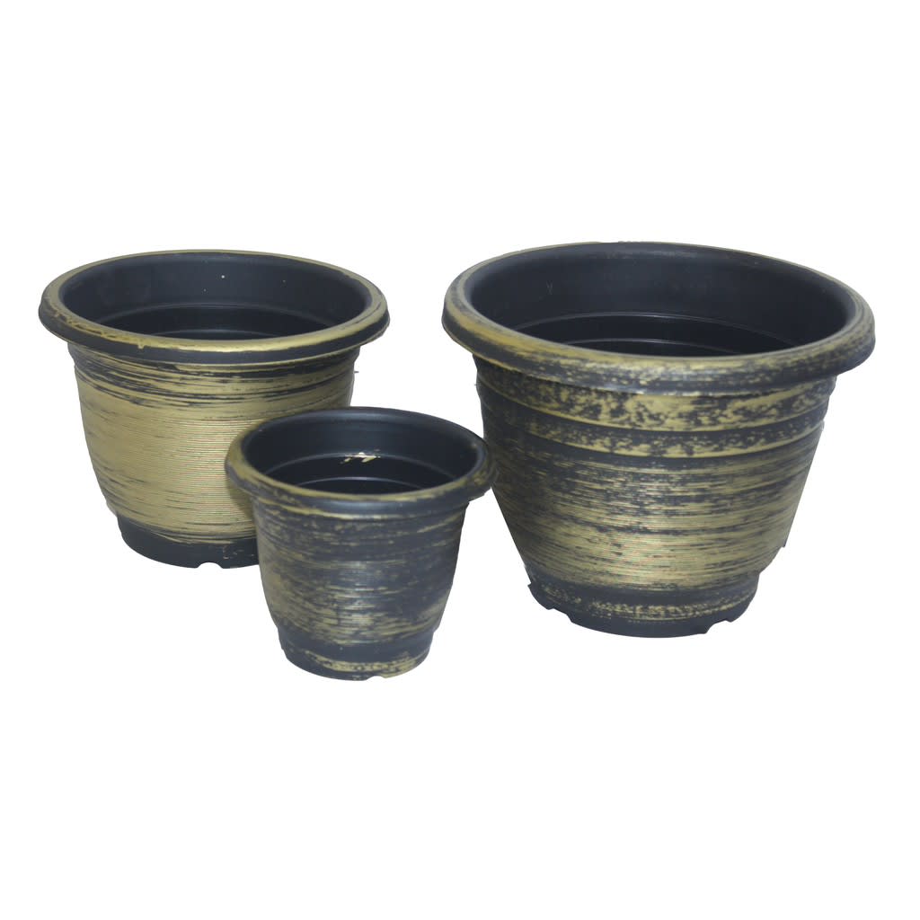 Golden Furnished Planters - view 1