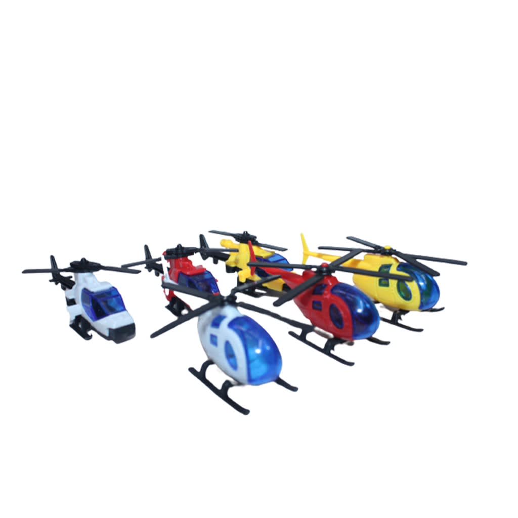 Set of 6 Kids Helicopters - view 1