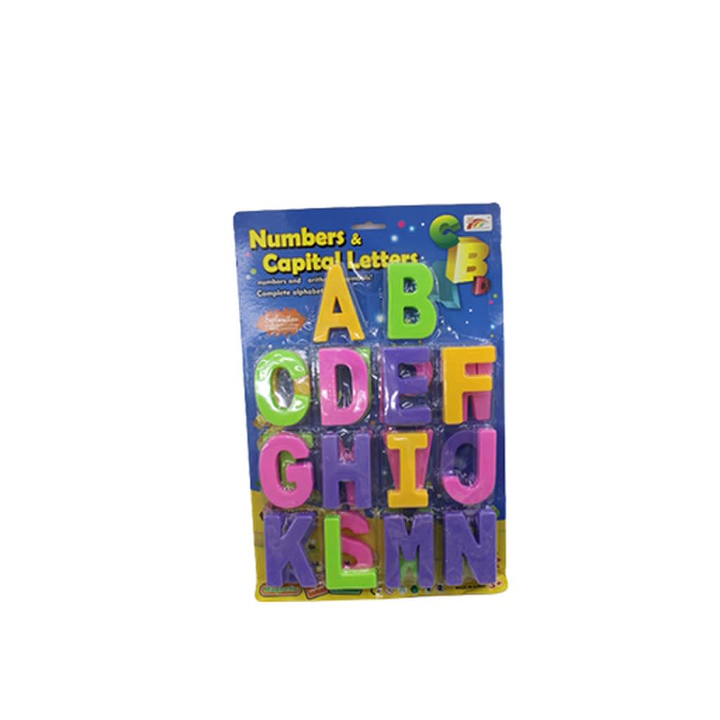 Magnetic Numbers and Capital Letters - view 1