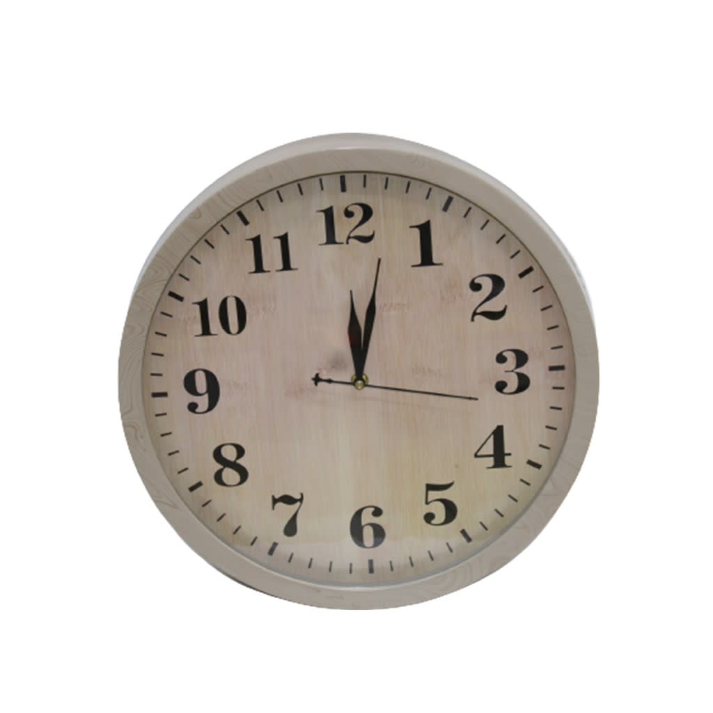 Round Wall Clock (Grey) - view 1