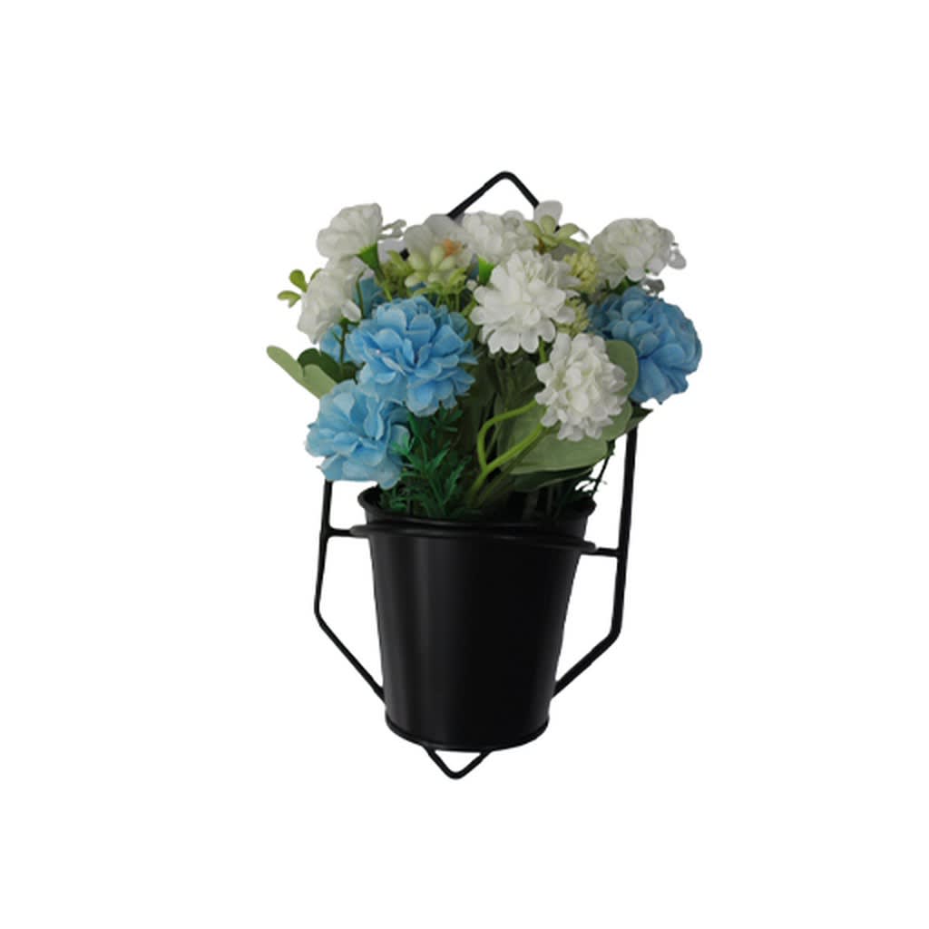 Metal Hanging Flower Pots - view 1