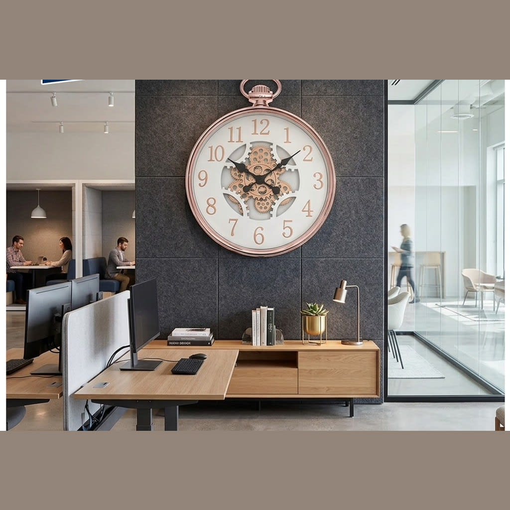Wall Clock (Silver) - view 1
