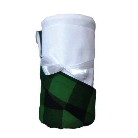 Maasai Fleece Blanket heavy (Hulk white)